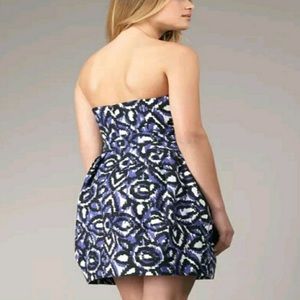 Shoshanna Tulip Shaped Strapless Dress